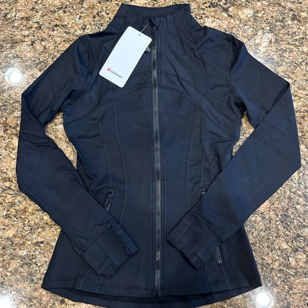 Lululemon Black Define Jacket Size 6